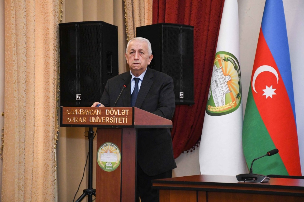 ADAU-da akademik Yusif Məmmədəliyevin 120 illik yubileyi qeyd olunub - FOTOLAR